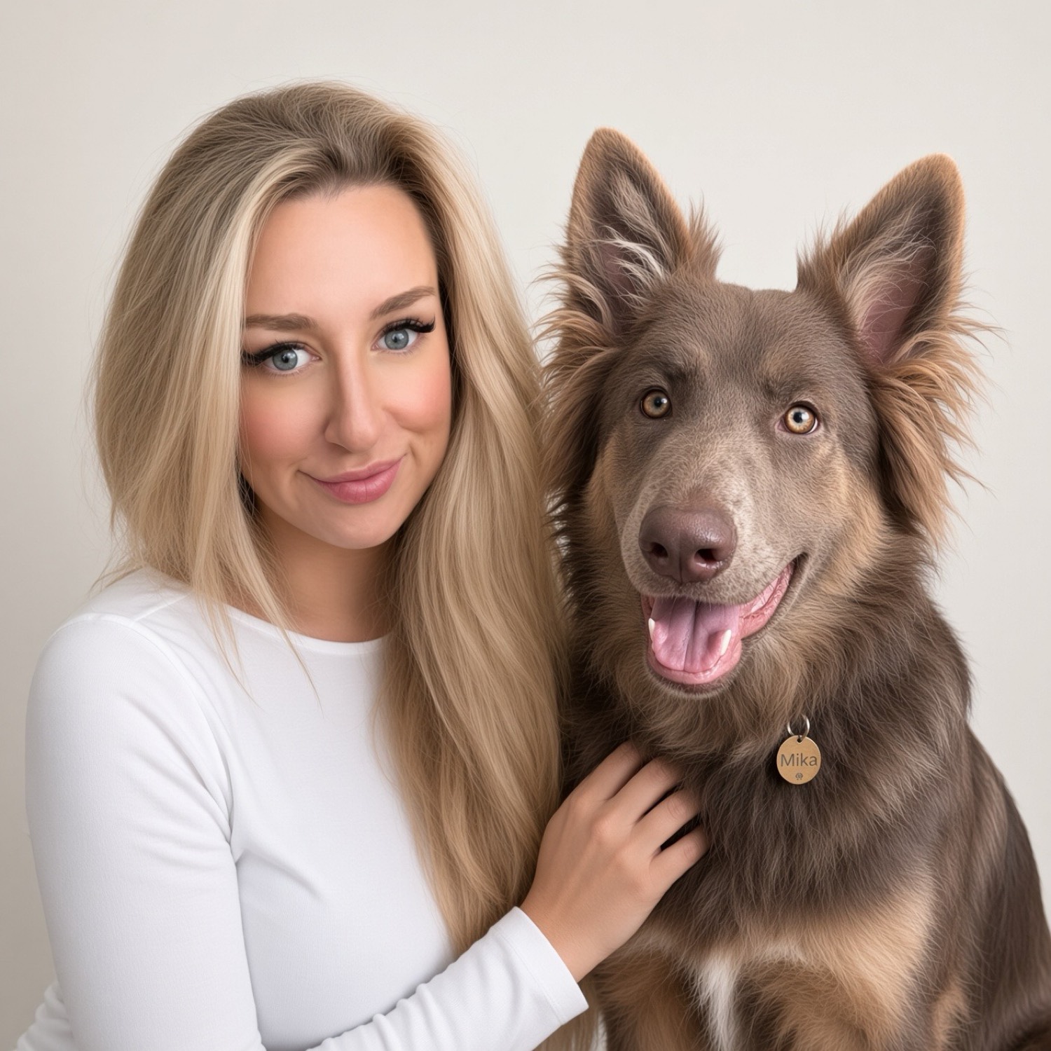 Amy with Mika